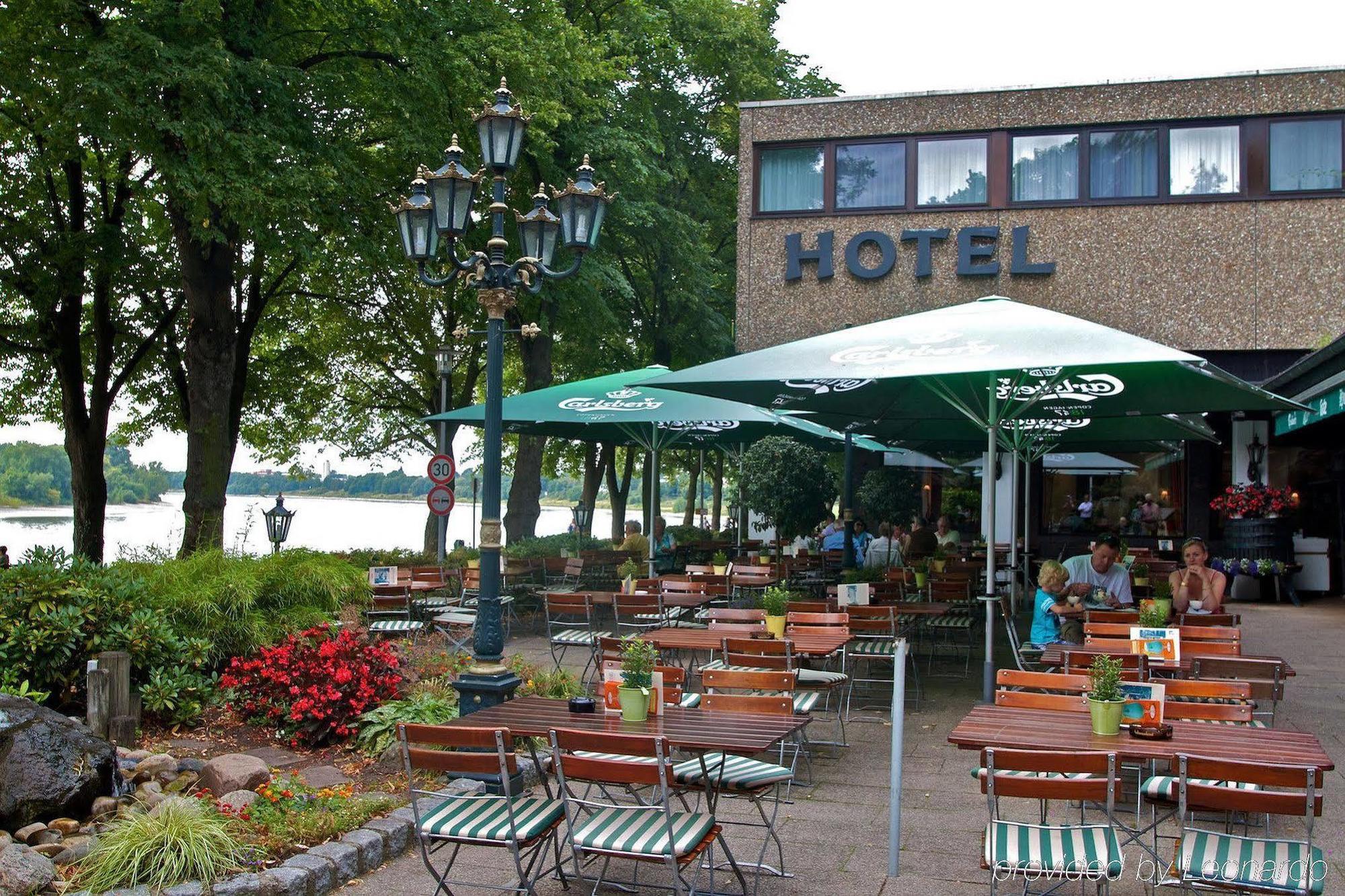 Hotel Rheinterrasse Benrath Düsseldorf Exterior foto